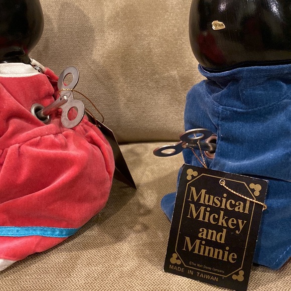 Vintage pair of musical Mickey and Minnie - Picture 3 of 4